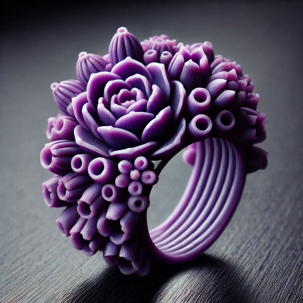 Bague Fond Marin en cire